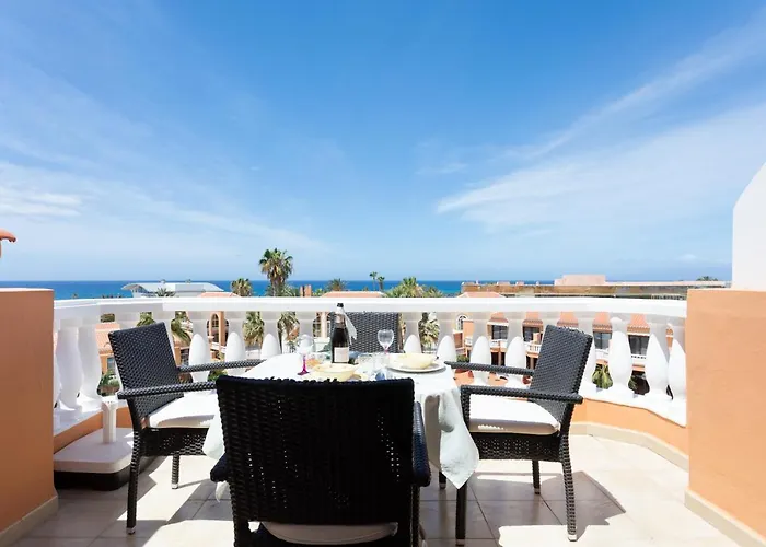 Playa Vistas 2 With Breathtaking Sea View, Only 100 M To The Sea, Heated Pool, Aircondition For A Fee, Wifi Appartamento Playa de las Americas (Tenerife)